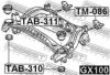 TOYOT 5227322050 Control Arm-/Trailing Arm Bush